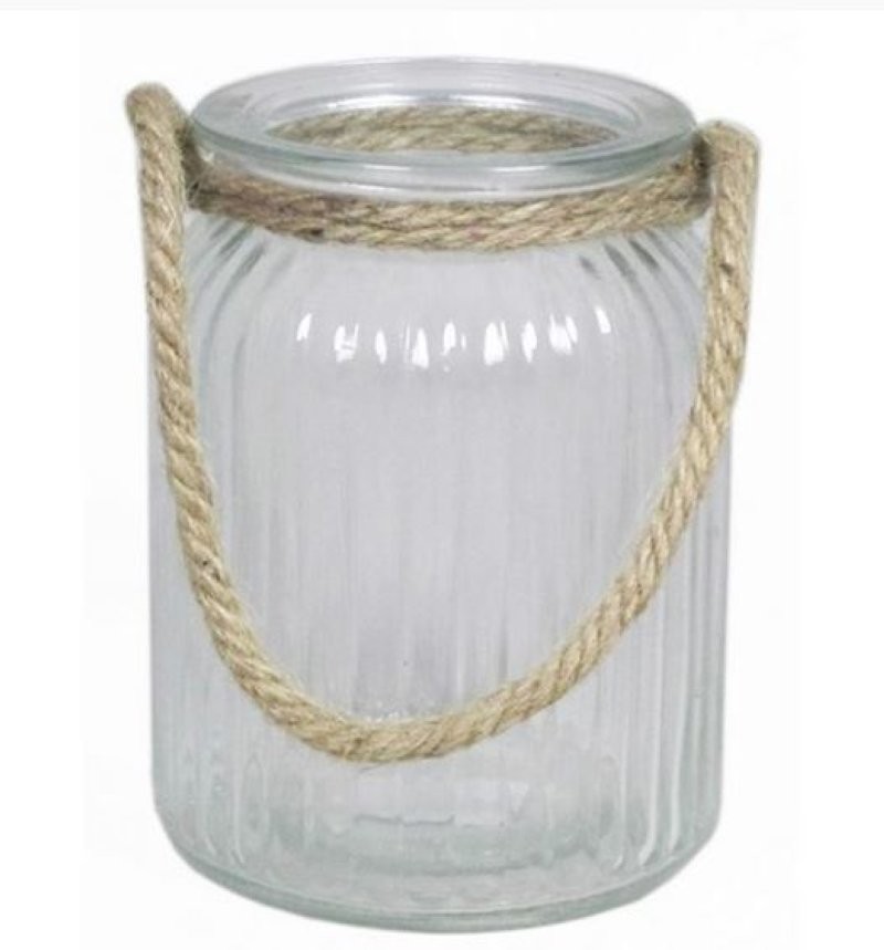 VIDRE LLETERA RATLLES CORDA D9.5/11 H14.5cm