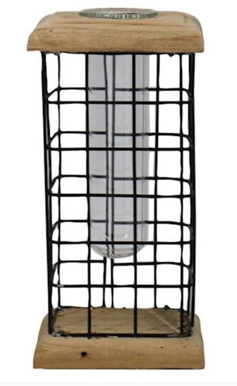 ESTRUCTURA METALICA AMB PROVETA 7X6X14cm