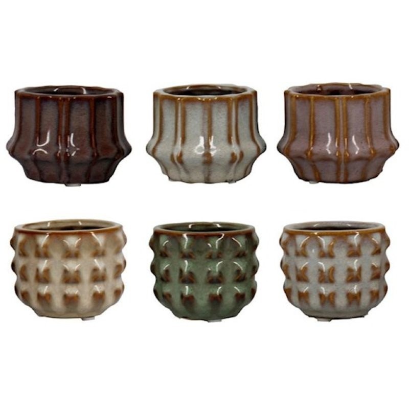 CERAMICA POT SAN JUAN D8.2 H6.2CM  ES6 MIX