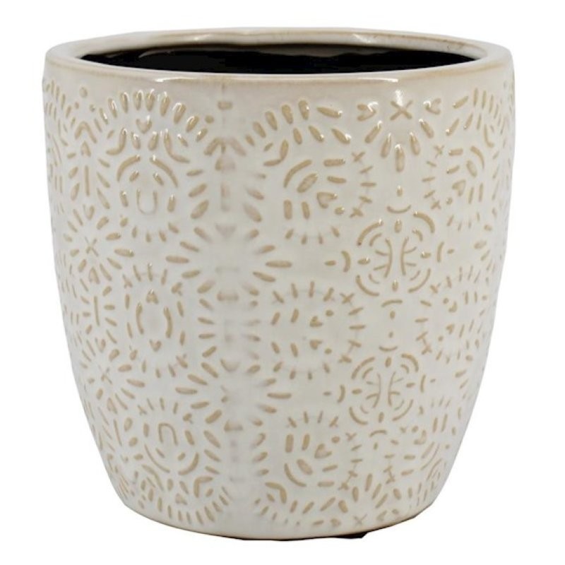 CERAMICA NAPOLS D11 H10cm BLANC ES9