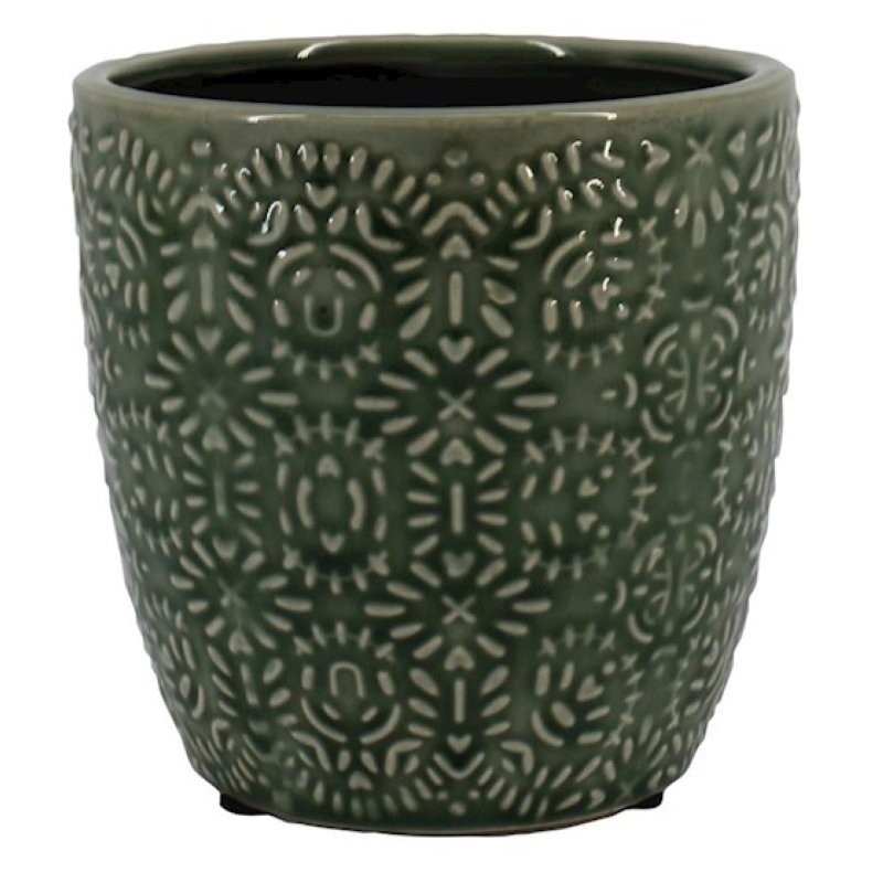 CERAMICA NAPOLS D13.2 H12.5cm VERD ES12