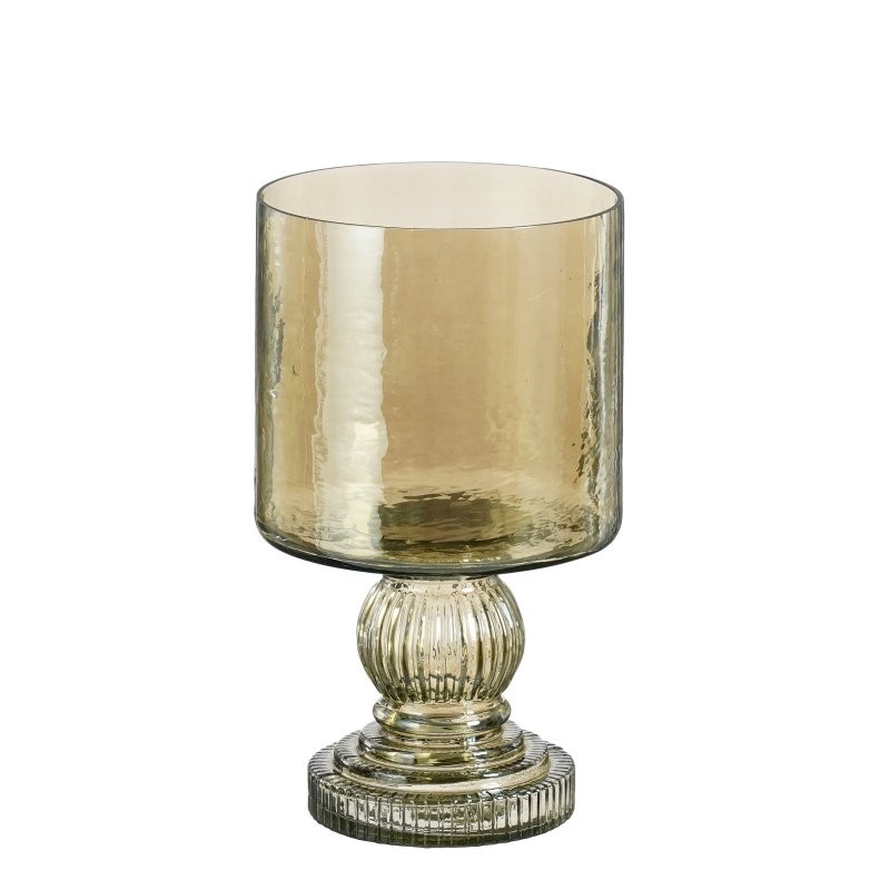 VIDRE COPA MARRÓ D15.5xH27cm