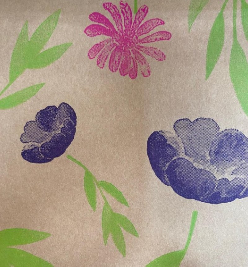 BOBINA  KRAFT ANTIHUMITAT 70cm FLORS 70X25m