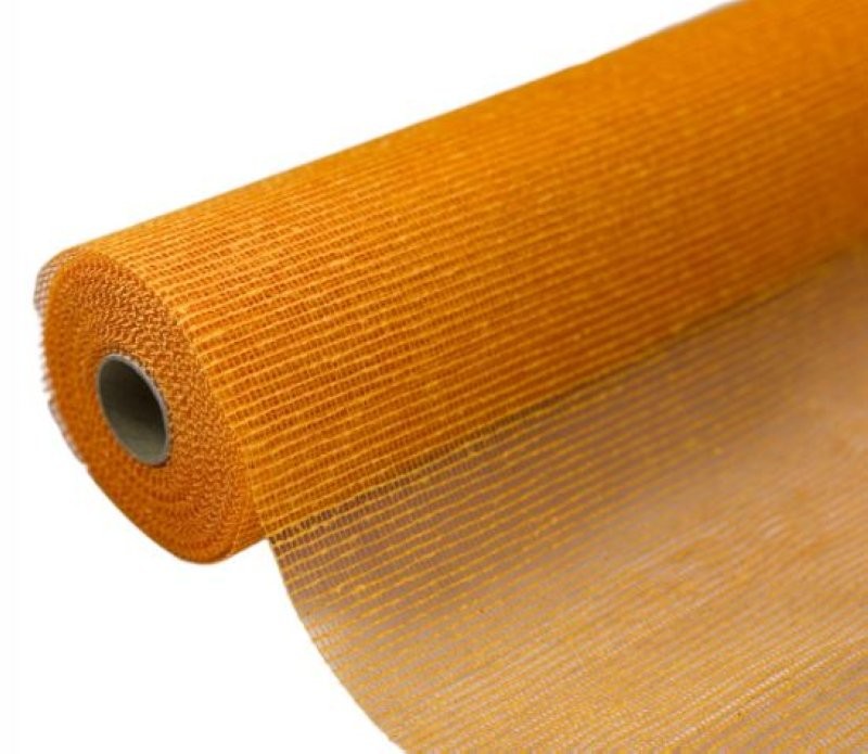 BOBINA YUTE COTTON TARONJA 53cmx10yds