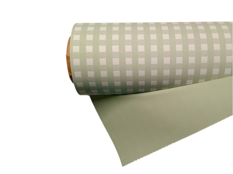 BOBINA DUO MAT VICHY VERD 70cmX40m VERD