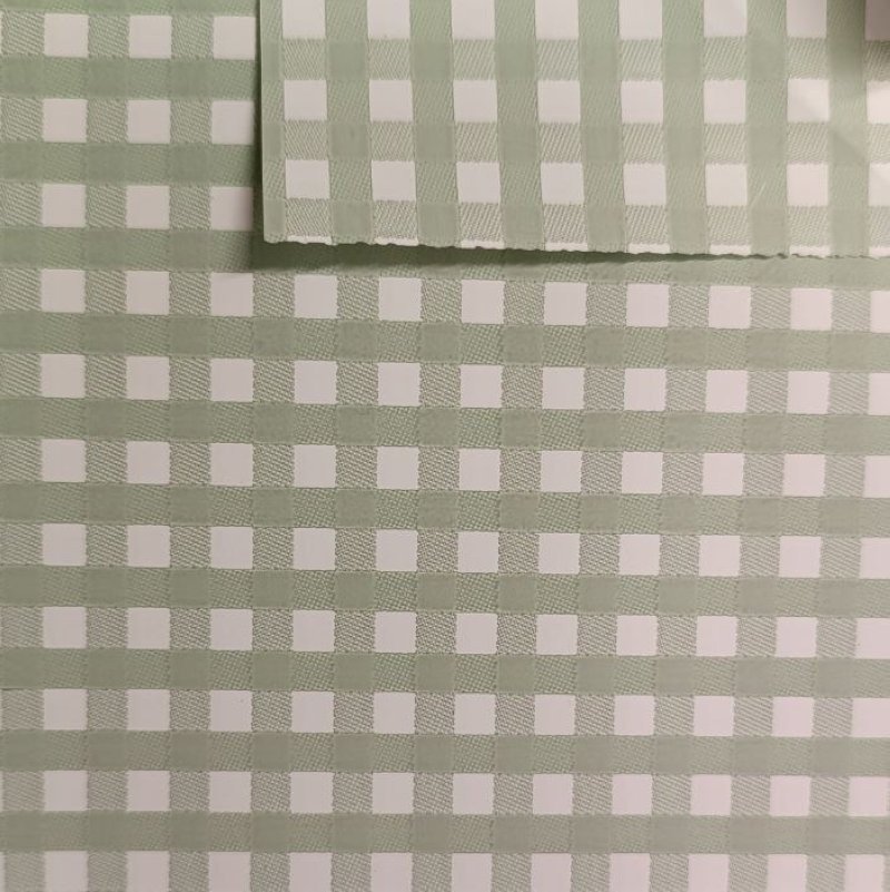 BOBINA DUO MAT VICHY VERD 70cmX40m