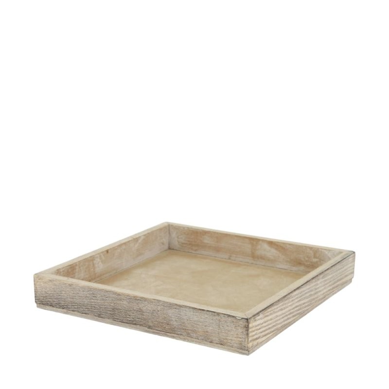 SAFATA DE FUSTA 20x20x3cm Natural