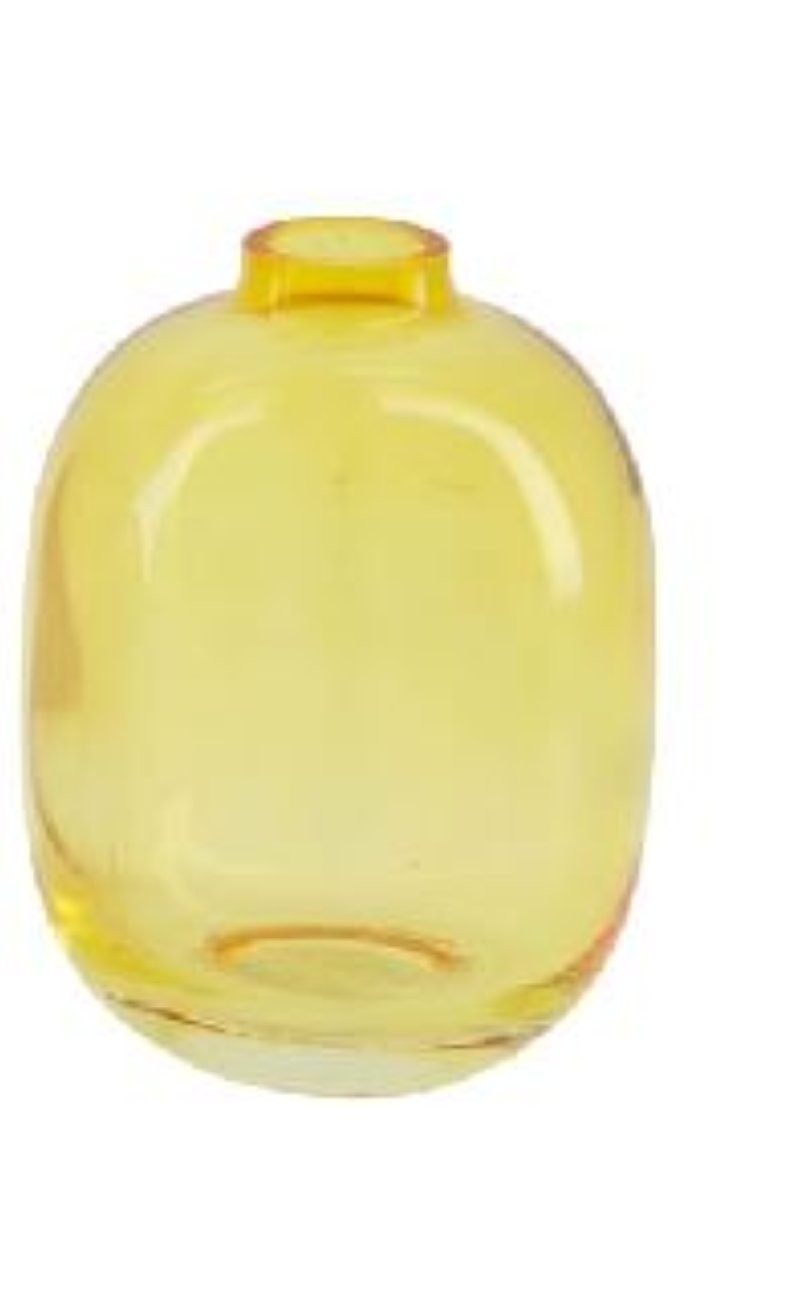 VIDRE GERRO mini D8xh10.5cm GROC UNI