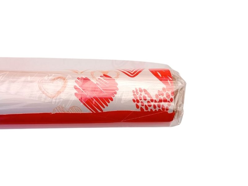 BOBINA DUO MAT 80cm MYLO VERMELL-CORS 80cmx25