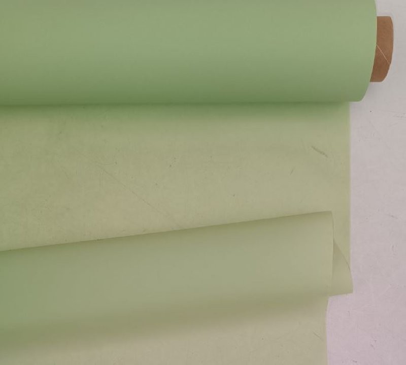 BOBINA MAT NATUR GLASSEJAT VERD MENTA 69x50m