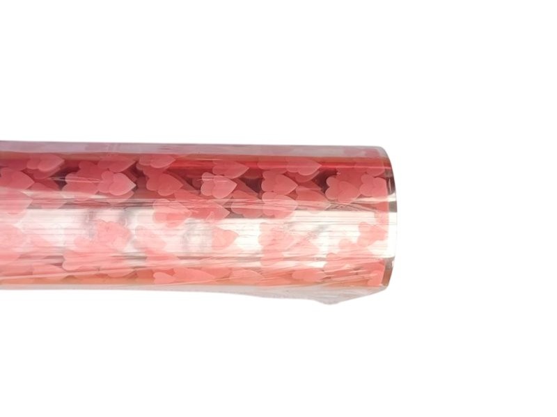 BOBINA TRANSP COR ROSA 70x50m