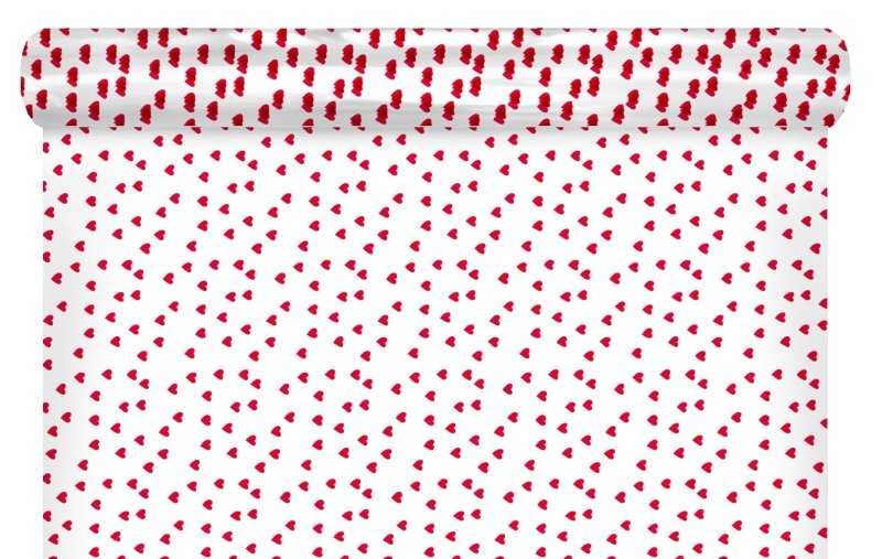 BOBINA TRANSP COR VERMELL 70x50m