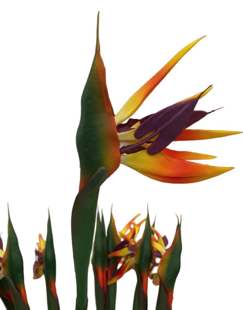 FLOR STRELITZIA 82cm. artificial