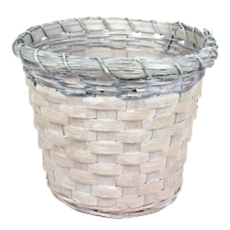 TEST BAMBOO JAKARTA D15xH13.5cm Blanc rentat