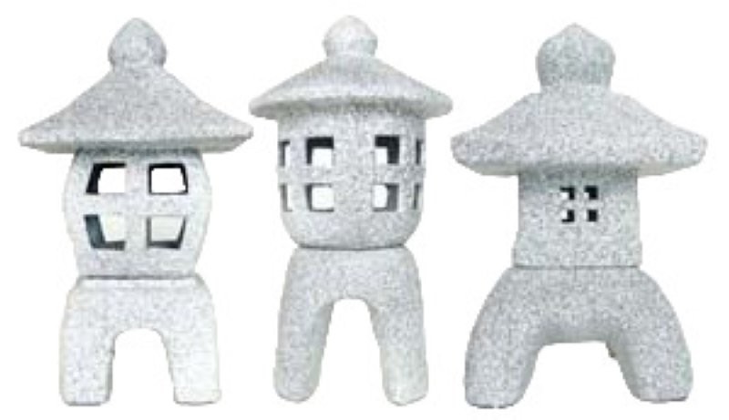 LINTERNA CERAMICA L 22x22x39cm