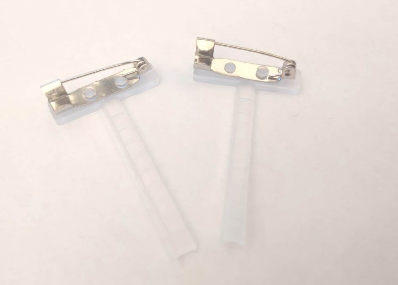 GALA CLIP SOLAPA 5cmx2,5cm (50unid) TRANSPARENT