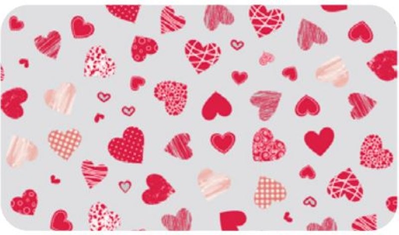 BOBINA TRANSP CORS VERMELL/BLANC 80cmx50m