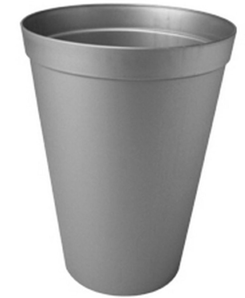 CUBELL PLASTIC GRIS D25-16cm x35cm 10L