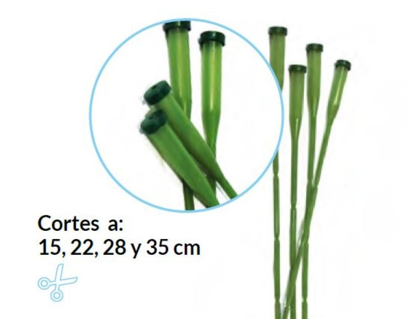 OASIS ACB TUBO ORQUIDEAS PROLONG 15cm 100uni