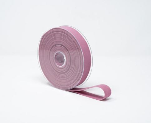 CINTA VELLUT ROSA  15mmX15m