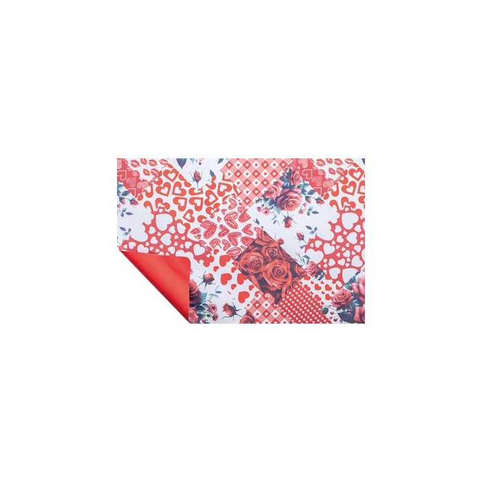 BOBINA DUO MAT VALENTINA VERMELL 70x40mt