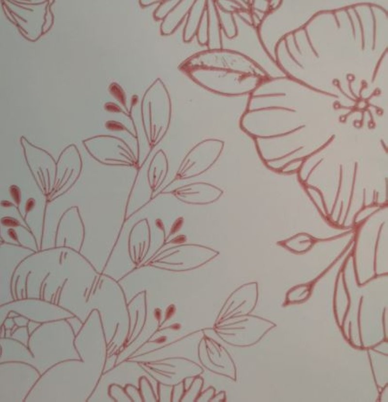 BOBINA DUO MAT BLOOMING ROSA 70cmX40m