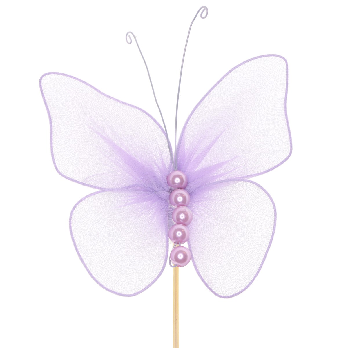 PICK PAPALLONA LUX 10CM PAL 50CM LILA 25 UNI