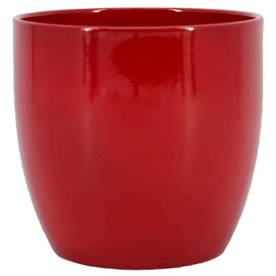 CERAMICA POT BASEL D10 H8CM BURDEOS ES8.5