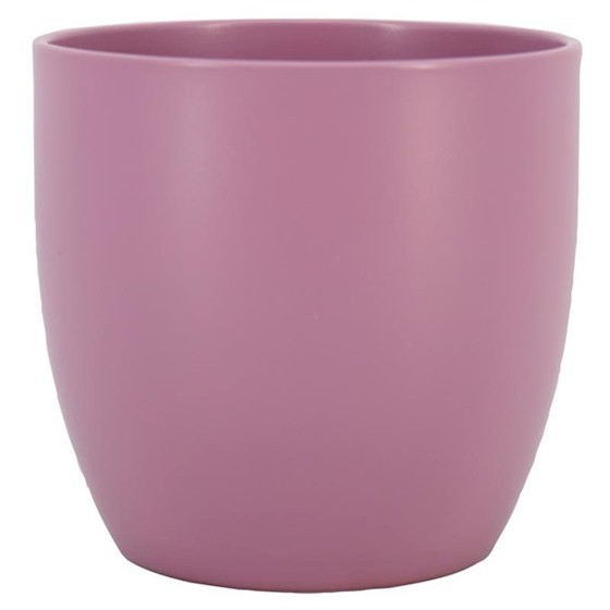CERAMICA POT BASEL D16 H15CM FUCHSIA MATE ES15