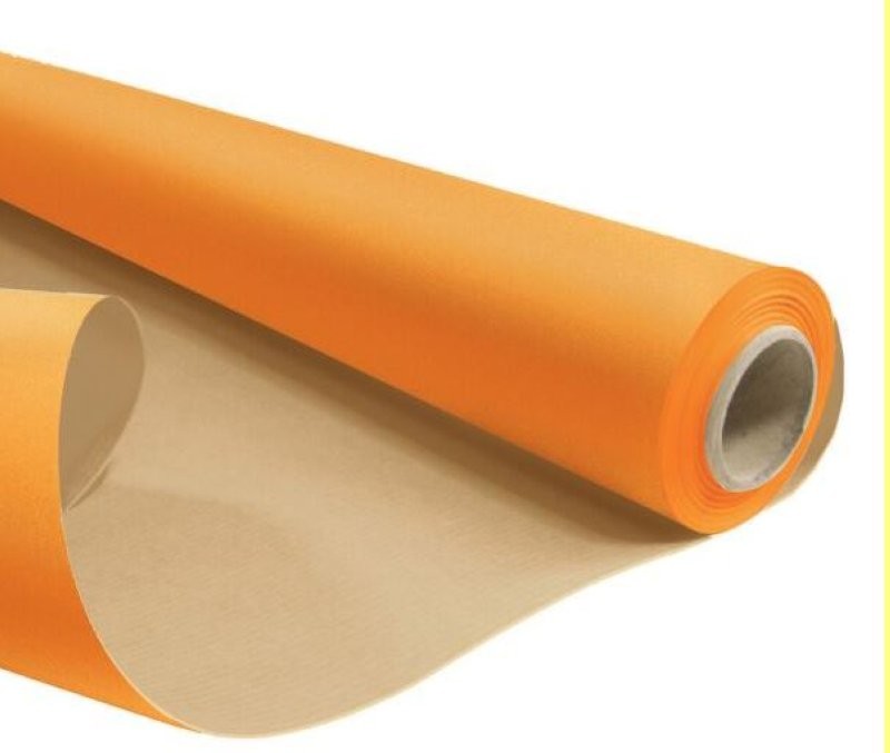 BOBINA  KRAFT ANTIHUMITAT TARONJA 79cmx25m