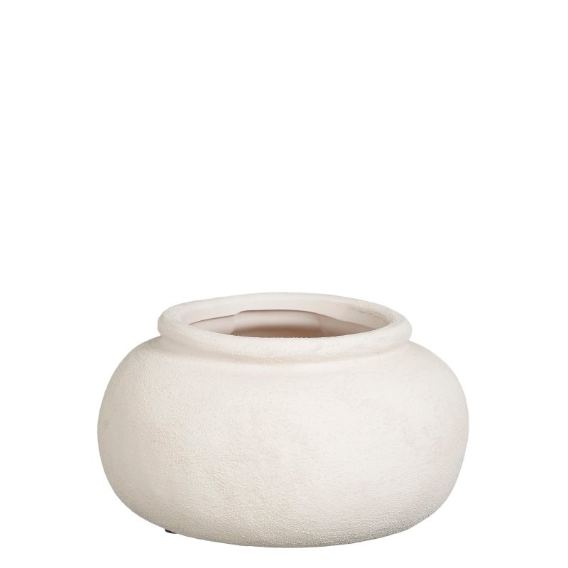 CERAMICA GERRO JULIUS BLANC H10,5xD19cm