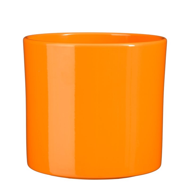 CERAMICA CILINDRICA ERA TARONJA H31xD32,5cm