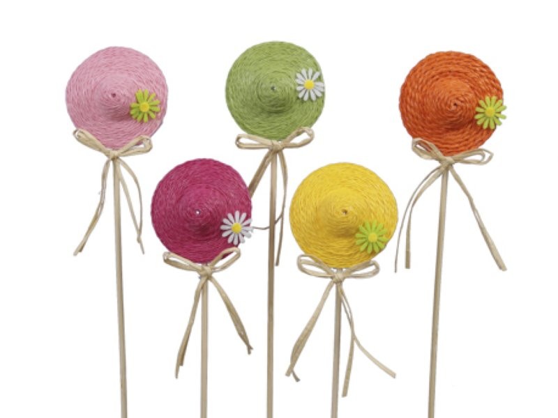 PICK BARRET PAPER Ø5.5cm 10 unitats ass.5