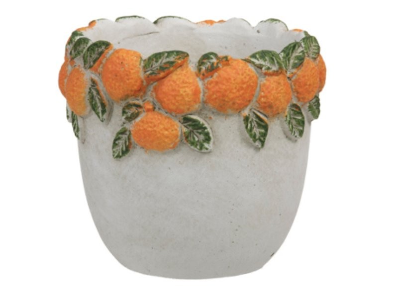 CERAMICA  POT TARONGES Ø 13.5x12 cm 