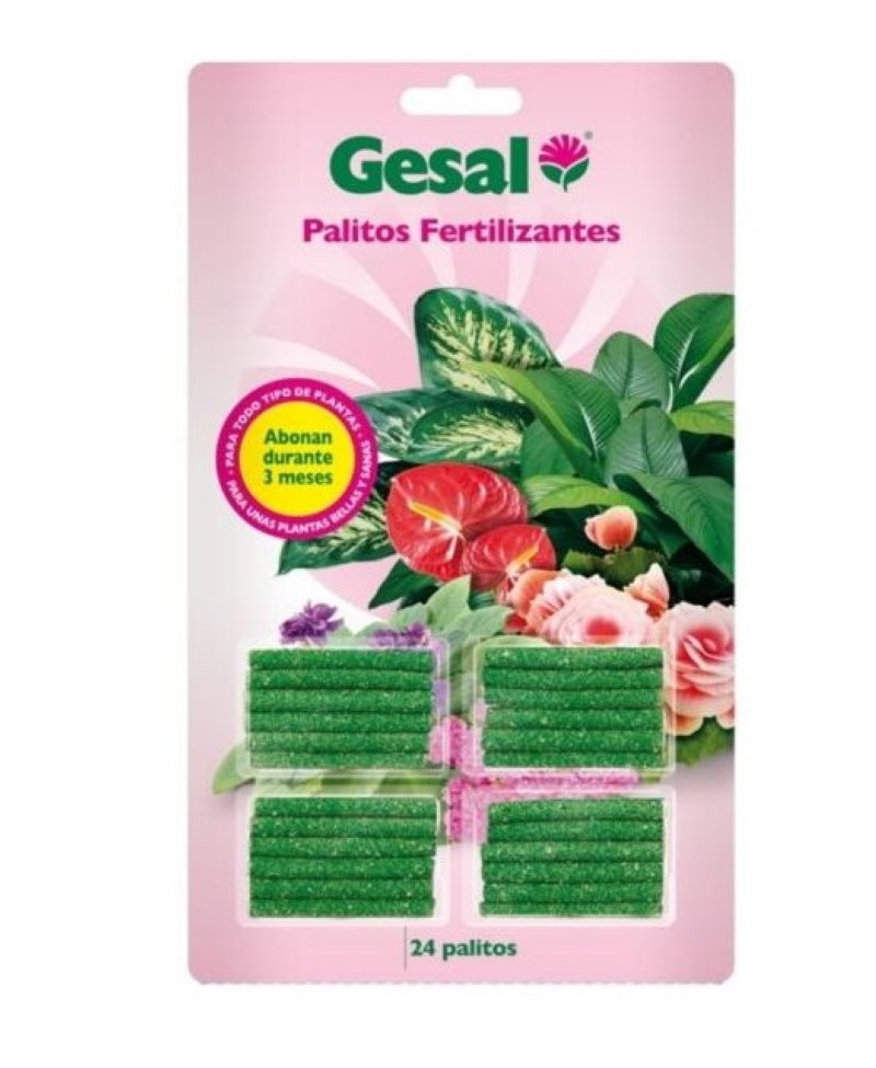 PALITOS FERTILIZANTES 24 UNI BLISTER