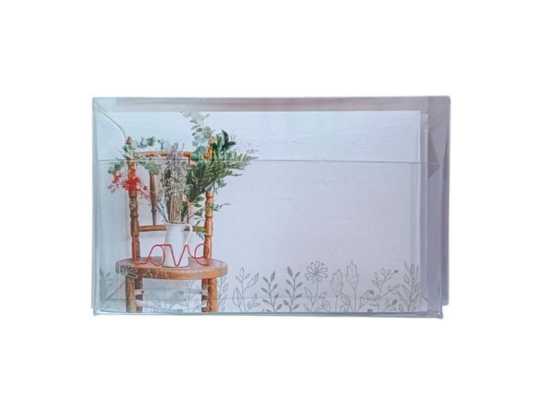 TARGETES I SOBRES 4TEMAS 100uni RUSTIC