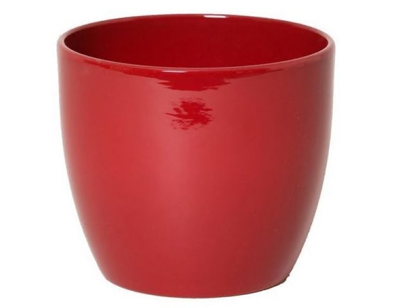 CERAMICA POT BOULE D13.5 H12CM BURDEOS ES12