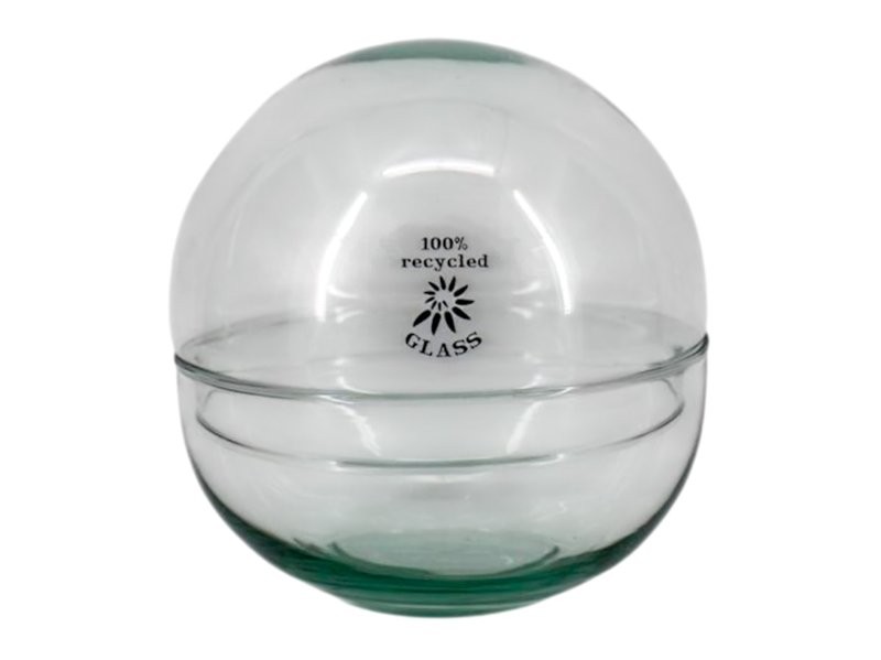 VIDRE BOLA CUPULA D15cm H15cm
