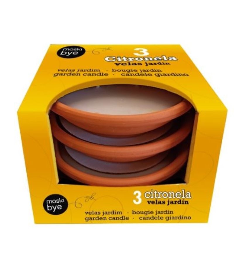 ESPELMA CITRONELA PLAT DE FANG 18cm PACK 3 UNI