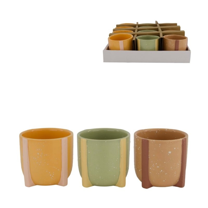 CERAMICA RODONA  8x8x7.5cm C/3 Multi UNI