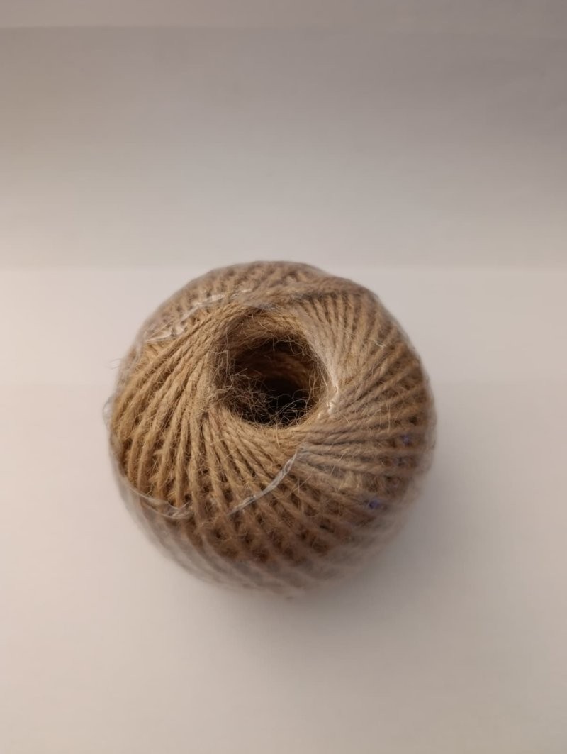 CORDO YUTE NATURAL 1,5mm 100GR