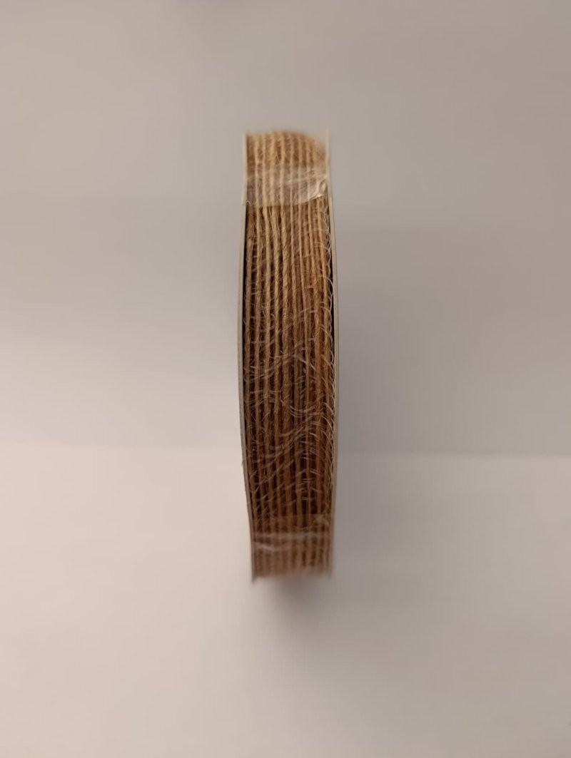 CINTA YUTE NATURAL 1,5cmx15m