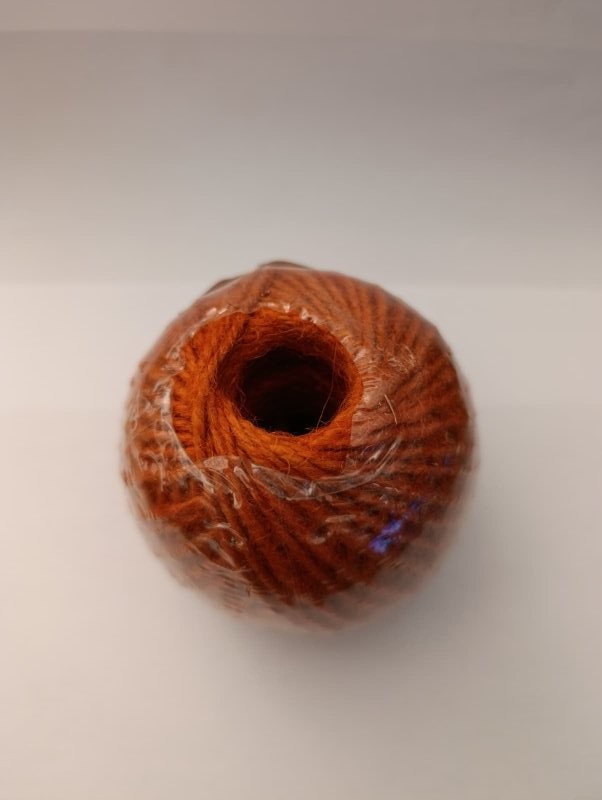 CORDO YUTE TARONJA 1,5mm 100GR