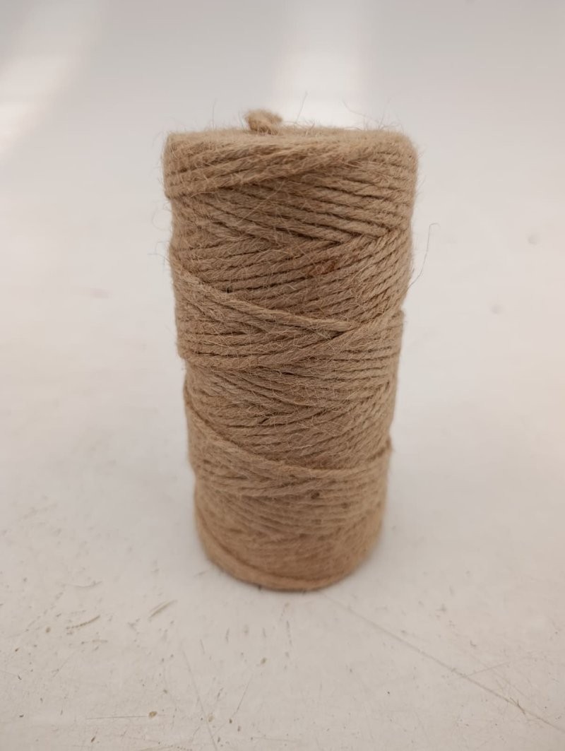 CORDO YUTE NATURAL 3mmx100m 250GR