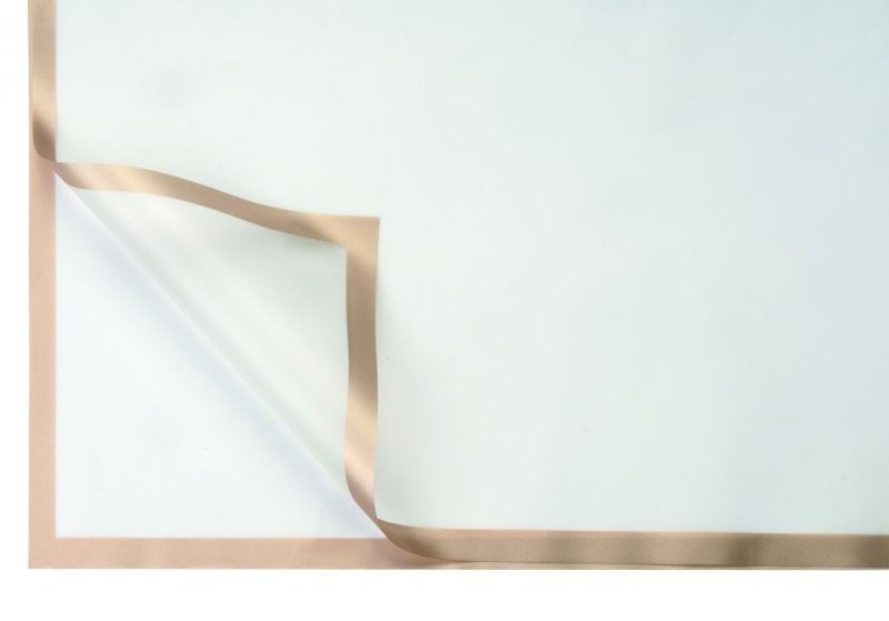 PAPER COREA METAL BLANC 58x58cM 12 FULLES/PAQ