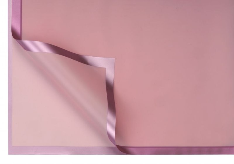 PAPER COREA METAL ROSA 58x58cM 12 FULLES/PAQ