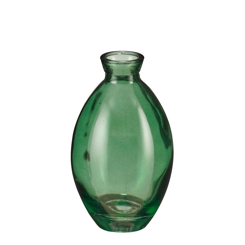 VIDRE AMPOLLA UNIFLORA H12 D7CM VERDA 