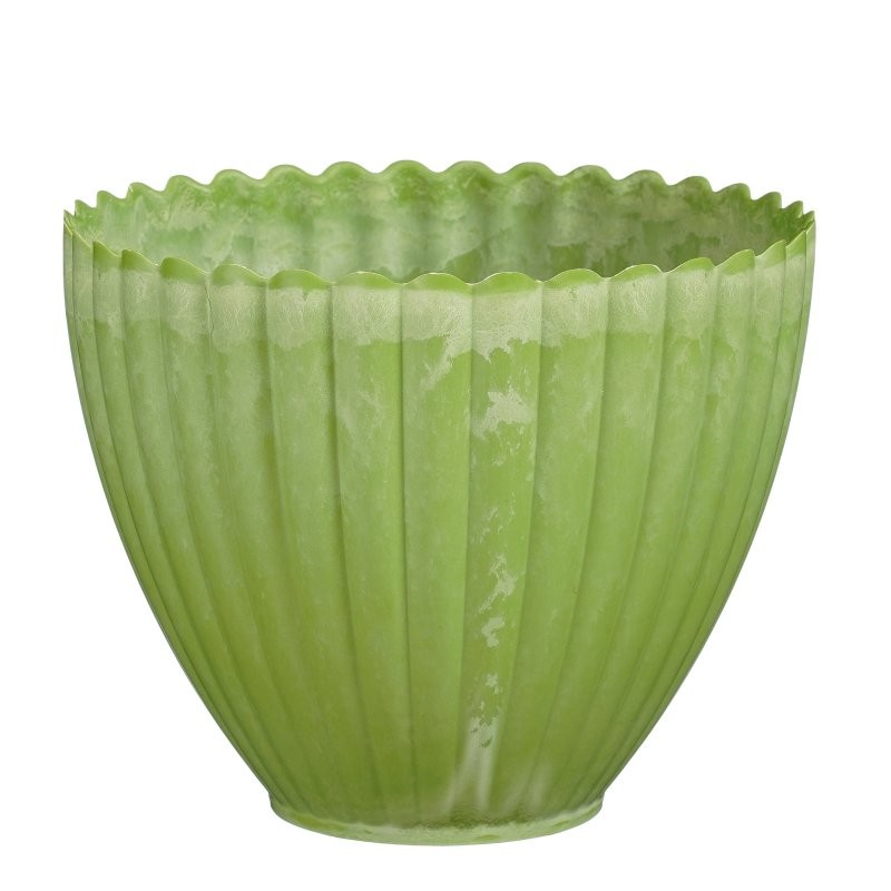 TEST RODO PLASTIC REC D16xH13cm VERD