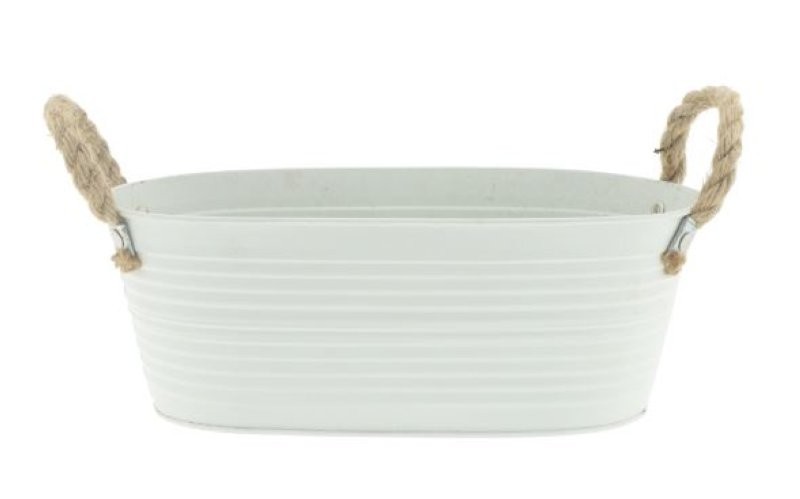 BOL ZINC OVAL SONJA 30x19xH11cm