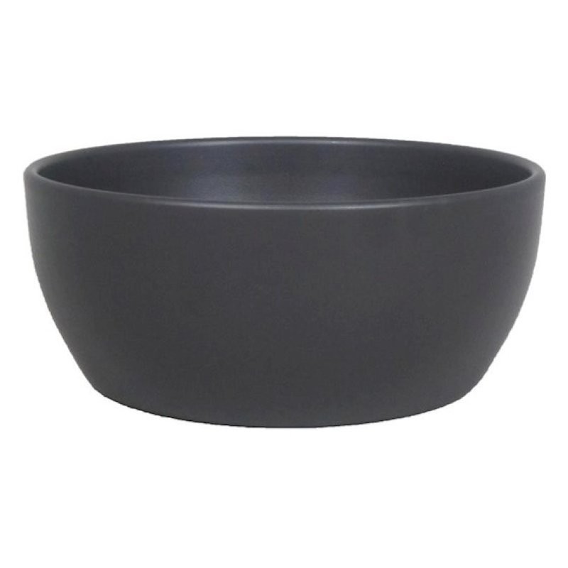 CERAMICA BOL BOULE D18.5 H8.5 NEGRE MATE